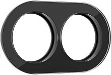 Рамка-ретро универсальная Werkel Favorit Runda 2-м. стекло черный картинка